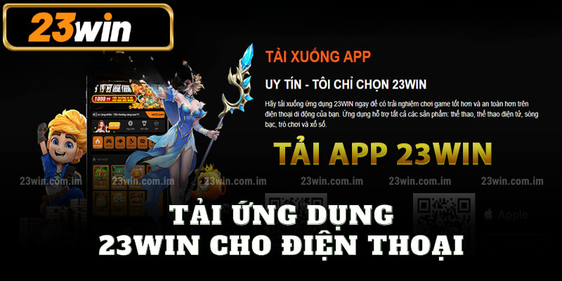 Tải app 23win cho điện thoại